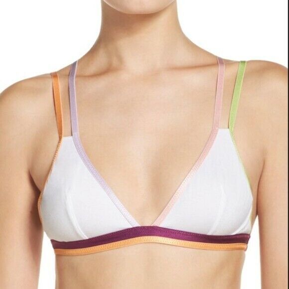 Intimately Free People Finn Rainbow Bralette Small - Picture 10 of 12